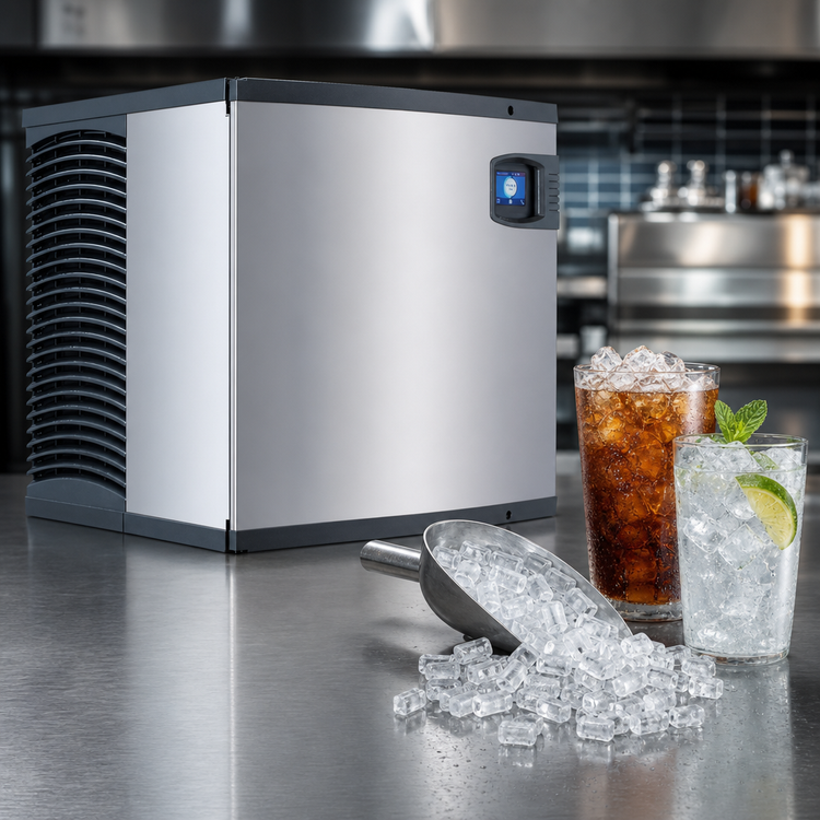 Product image #4 for Manitowoc Indigo NXT IYT0420A Half-Dice Cube Air-Cooled Self-Contained Ice Maker