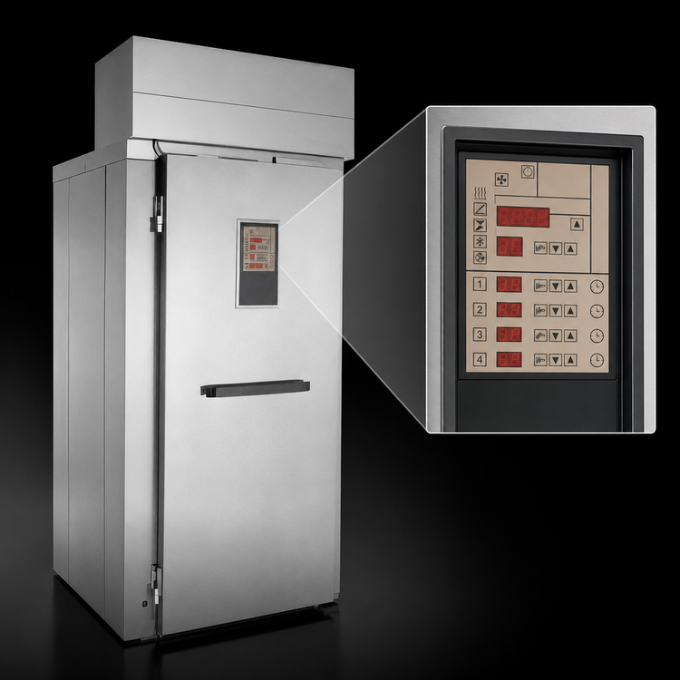 Product image #4 for Baxter RPW1S Single Wide Roll-In Retarder/Proofer Cabinet, 60.5-Inch Deep, Designed for Remote R448A Refrigeration, Electric Heat