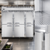 Thumbnail image #4 for Continental Refrigerator 3FENHD Extra-Wide Three-Section Reach-In Freezer with Half-Height Solid Doors