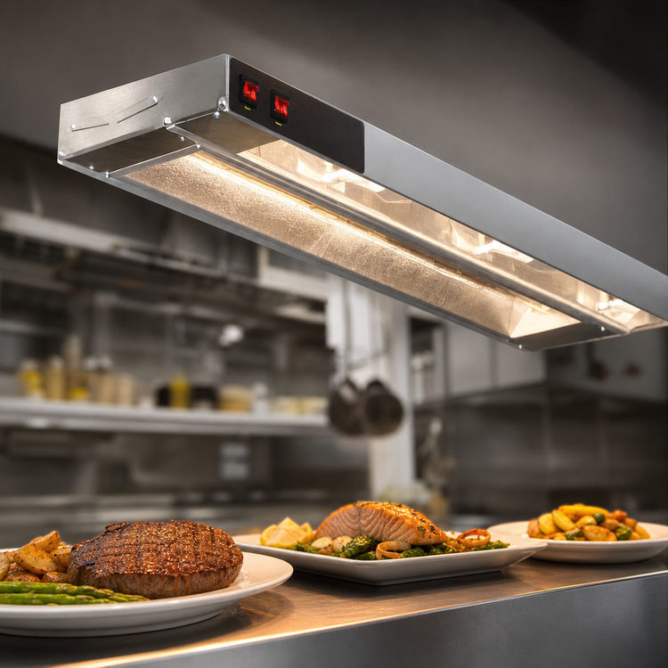 Product image #4 for Eagle RedHots 84-Inch Single Lighted High-Watt Rod-Type Strip Heat Lamp, 240V
