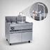 Thumbnail image #4 for ANETS RSF-14 Pasta Rinse Tank with Hot/Cold Rinse/Fill Faucet for 14-Inch Pasta Pro