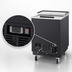 Thumbnail image #5 for Migali Competitor Series® 4.1 Cu. Ft. Glass Froster Freezer with Top Sliding Glass Lid