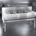 Thumbnail image #4 for Eagle Spec-Bar Three-Compartment Underbar Sink Unit, 36 x 19 x 37 Inches, 8-Inch Backsplash