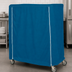 Thumbnail image #4 for Metro Cart Cover for 36 x 24 x 74 Inch Banquet Carts, Mariner Blue