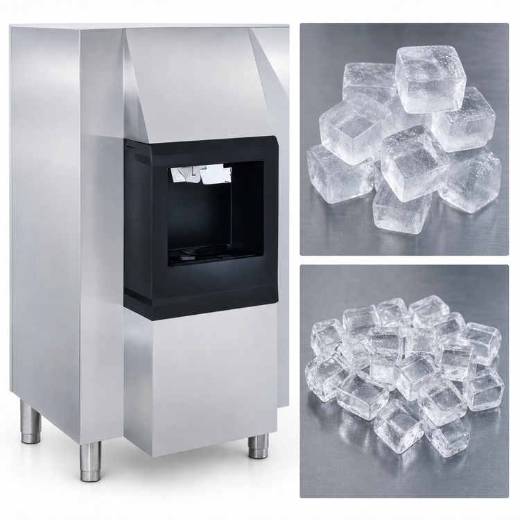 Product image #5 for ITV Ice Makers DHD 200-30 Hotel Style Floor Ice Dispenser, Half or Full Cubes, 183 lb Capacity