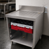 Thumbnail image #4 for Advance Tabco Underbar Basics Closed Glass Rack Cabinet, 3-Rack Capacity, Drainboard Top, 24 x 21 x 33 Inches