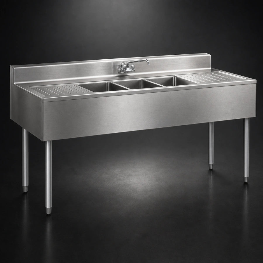 304 Stainless Steel Work Surfaces