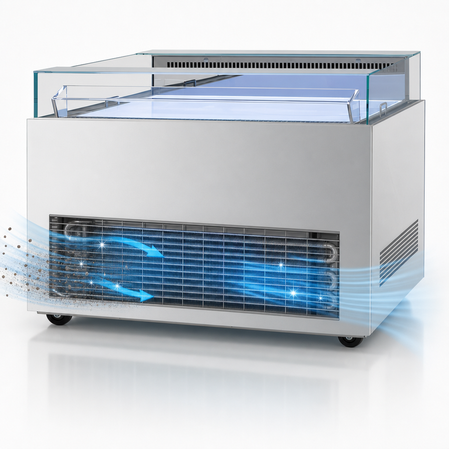 Self-Cleaning Condenser
