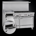 Thumbnail image #4 for Southbend S-Series 60-Inch Gas Restaurant Range with 6 Open Burners, 24-Inch Griddle/Broiler, and 2 Cabinet Bases