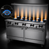 Thumbnail image #4 for Garland SunFire 60-Inch Gas Restaurant Range with 10 Open Burners and 2 Standard Ovens