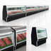 Thumbnail image #4 for Howard-McCray 34E Series Red Meat Service Case, 76-1/2 in. W, Self-Contained Refrigeration
