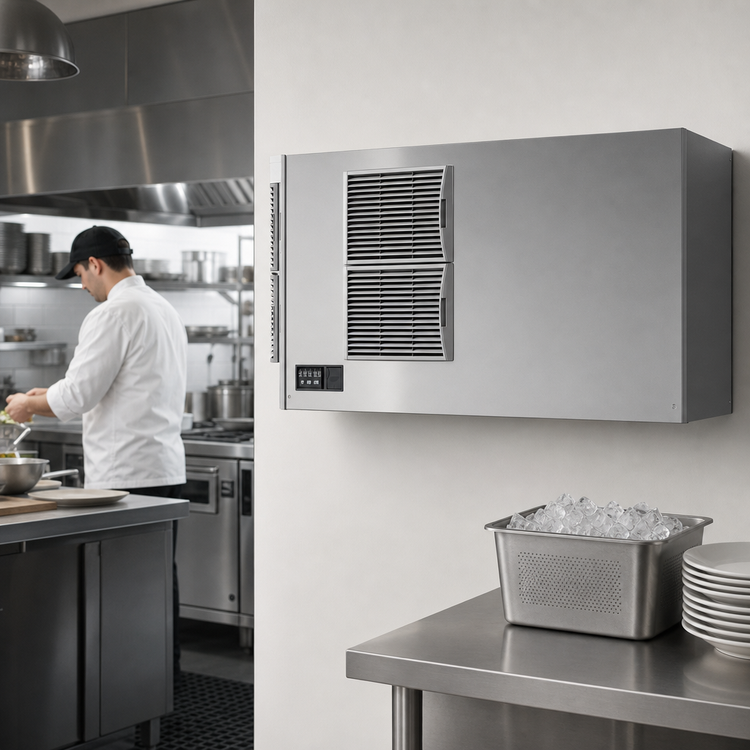 Product image #4 for Scotsman Prodigy ELITE Modular Air-Cooled Cube Ice Machine, Medium Cube, 1,553 lb/Day