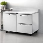 Thumbnail image #4 for True Mfg. - General Foodservice SPEC SERIES TWT-48D-2-HC~SPEC3 48-Inch Two-Section Stainless Steel Worktop Refrigerator, 1 Door/2 Drawers