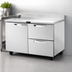 Thumbnail image #4 for True SPEC SERIES 48-Inch Two-Section Work Top Refrigerator with 1 Door and 2 Drawers, Rear-Mounted Self-Contained Refrigeration, Stainless Steel