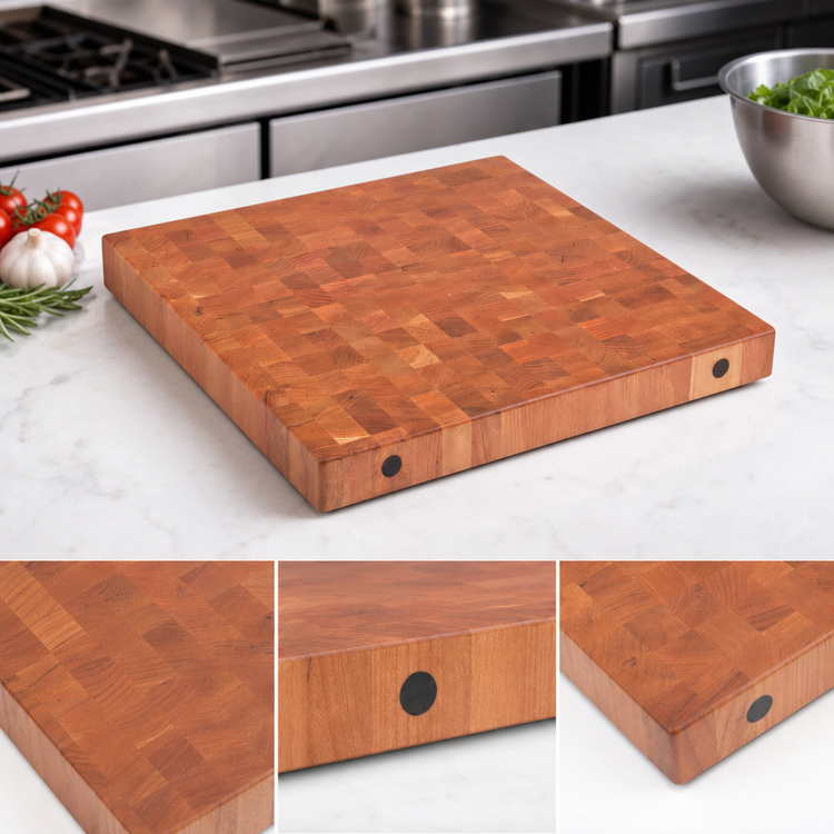 Product image #4 for John Boos Boos Block End Grain American Cherry Island Countertop, 36 x 25 x 4 Inches