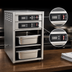 Thumbnail image #4 for Carter-Hoffmann MC213GS-2T Countertop Modular Moist-Food Holding Cabinet, Single-Sided, 2-Pan Capacity, 2-1/2-Inch Pan Depth