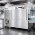 Thumbnail image #4 for Champion 86 PRO-FF High-Temperature Steam Two-Tank Front-Feed Rack Conveyor Dishwasher with 22-Inch Prewash