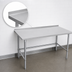 Thumbnail image #4 for John Boos Stallion Stainless Steel Work Table with Safety Edge and 1-1/2-Inch Rear Up-Turn, 84 x 24 Inches