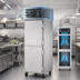 Thumbnail image #4 for True SPEC SERIES Pass-Thru One-Section Reach-In Refrigerator with Two Front Half Doors and Rear Solid Door