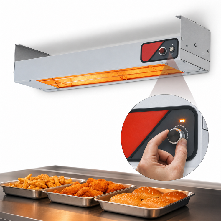 Product image #4 for Nemco 48-Inch Dual Infrared Strip Heater with Infinite Temperature Control, 208V