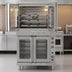 Thumbnail image #3 for Duke 613Q-G2XX Double-Deck Full-Size Gas Convection Oven with 8