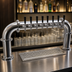 Thumbnail image #4 for Glastender Pipe Pass-Thru Countertop Air-Cooled Draft Dispensing Tower with 8 Stainless Steel Faucets