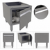 Thumbnail image #4 for Glastender ACB-16 Underbar Add-On Cabinet Base with One Hinged Door, 16-Inch Wide