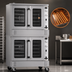 Thumbnail image #4 for Southbend Platinum Double-Deck Electric Bakery Convection Oven, 11 kW Per Deck, Standard Controls, Independent Doors