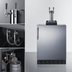 Thumbnail image #4 for 24-Inch Built-In Dual-Tap Floating Tap Cold Brew Coffee Kegerator