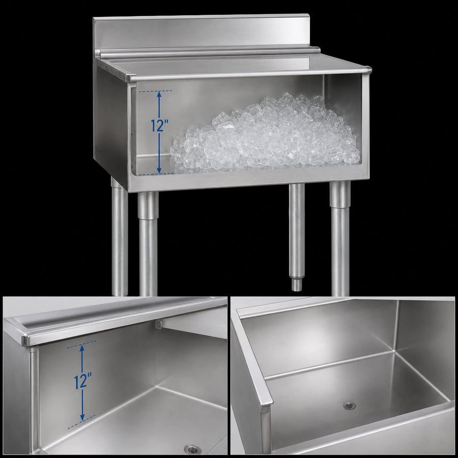 12-Inch Deep Stainless Steel Liner