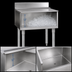 Thumbnail image #4 for Eagle Group 2200 Series 18-Inch Underbar Ice Bin/Cocktail Unit, 12-Inch Deep Liner, 65 lb Capacity