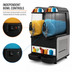 Thumbnail image #4 for Vollrath Countertop Double-Bowl Frozen Beverage Granita Machine, 2.64-Gallon Bowls