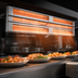 Thumbnail image #4 for Hatco Glo-Ray® 84-Inch Lighted Dual Infrared Strip Heater, Aluminum, 6-Inch Spacing