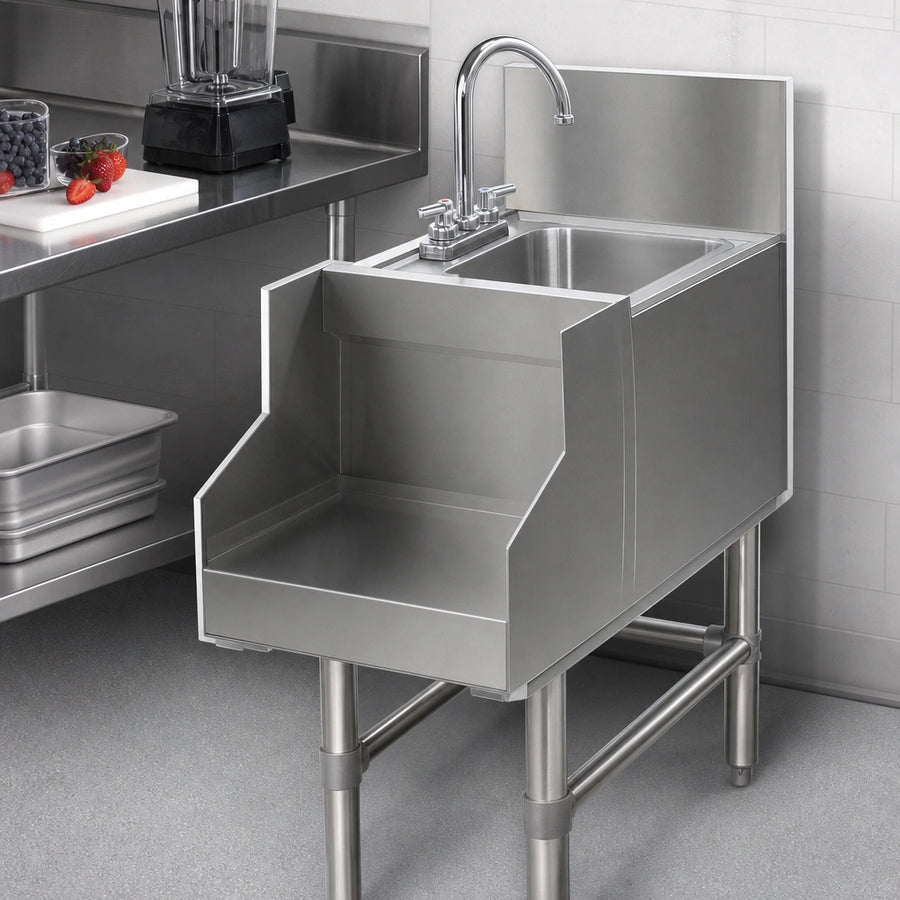 Integrated Sink Bowl