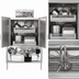 Thumbnail image #4 for CMA Dishmachines Energy Mizer S-B Double Rack Door-Type Pot & Pan Dishwasher