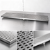 Thumbnail image #4 for 39-Inch Surface Mount Stainless Steel Drip Tray with Perforated Grill and 3-1/2-Inch Drain Nipple