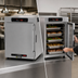 Thumbnail image #5 for Metro HotBlox™ Wide 8-Pan Pass-Thru Insulated Holding Cabinet with Digital Touchscreen Controls, Solid Front Door & Clear Rear Door