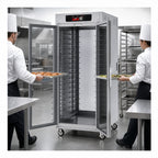 Thumbnail image #4 for Metro C5 C589-SFC-UPFC Pass-Thru Controlled Temperature Holding Cabinet with Touch-Screen Controls, Glass Doors, and 18 Full-Size Sheet Pan Capacity