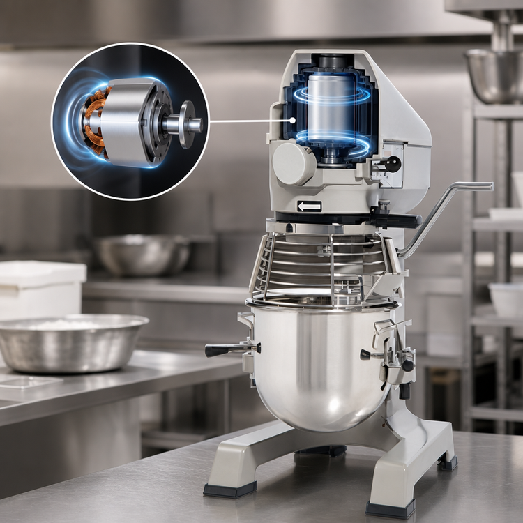 Product image #4 for Globe SP10 10 Qt. Countertop Planetary Mixer with 3-Speed Controls and #12 Hub