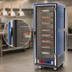 Thumbnail image #4 for Metro C5 3 Series Full-Height Combination Heated Holding & Proofing Cabinet, Low Watt, Clear Polycarbonate Door, Fixed Wire Slides, Blue