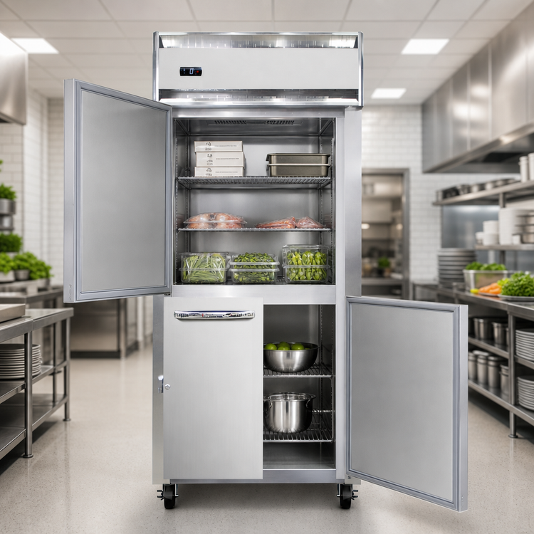 Product image #4 for Continental Refrigerator 1FXNPTHD One-Section Extra-Wide Pass-Thru Freezer