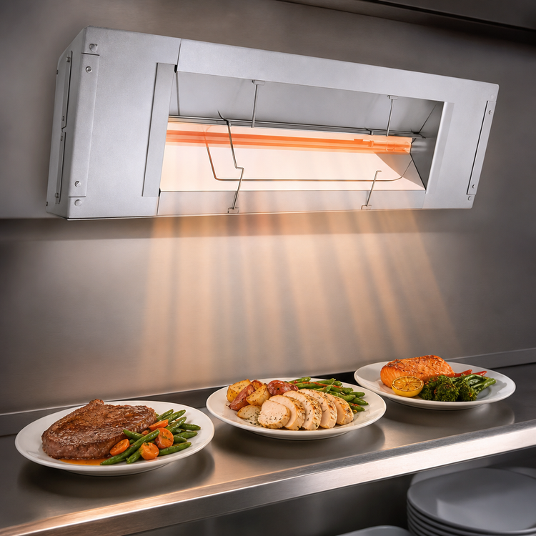 Product image #4 for Hatco Glo-Ray 18-Inch Stainless Steel Infrared Strip Heater