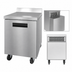 Thumbnail image #4 for Hoshizaki Steelheart One-Section Reach-In Worktop Freezer, 27-Inch Wide, 7.21 Cu. Ft., Solid Door