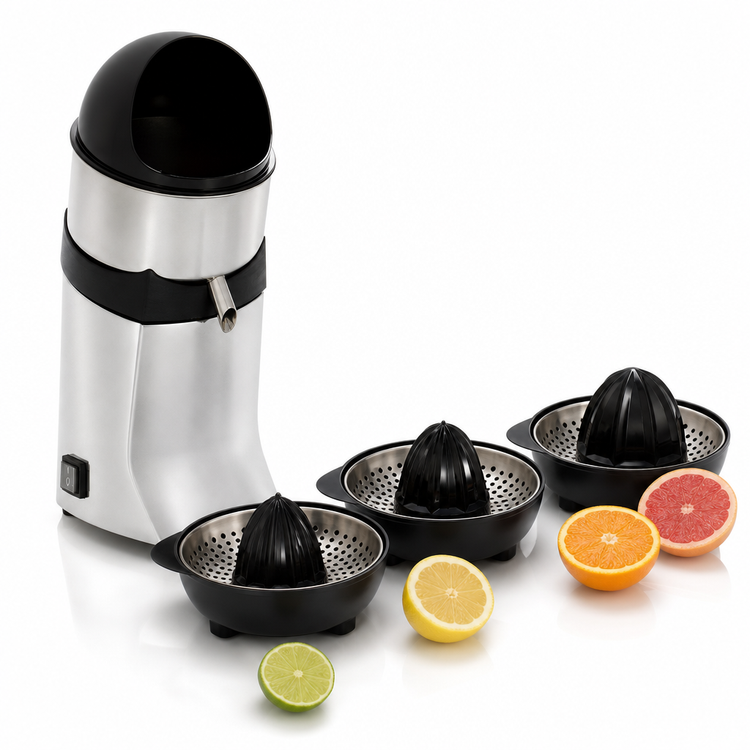 Product image #4 for Santos 52C Chrome Countertop Manual-Feed Citrus Juicer