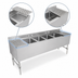 Thumbnail image #4 for John Boos 4-Compartment Underbar Sink Unit with Dual 12-Inch Drainboards, 72 x 21 Inches