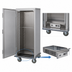 Thumbnail image #4 for Mobile Insulated Heated Banquet Holding Cabinet for 64 Covered Plates