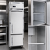 Thumbnail image #4 for Continental 1FSENSAHD Slim Line One-Section Reach-In Freezer with Half-Height Solid Doors