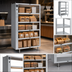 Thumbnail image #5 for Hatco Glo-Ray 2-Go 5-Tier Heated Holding Shelves, Stainless Steel, 120V