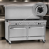 Thumbnail image #4 for Southbend Ultimate 60-Inch Gas Restaurant Range with 48-Inch Griddle, Standard Oven and Cabinet Base