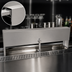 Thumbnail image #4 for Glastender Single Speed Rail Locking Cover, 28 Inch, Stainless Steel